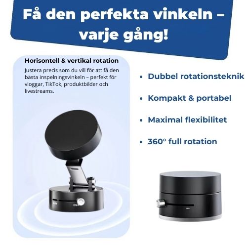 MagGrip™ – Filma & fota proffsigt, utan dyr utrustning